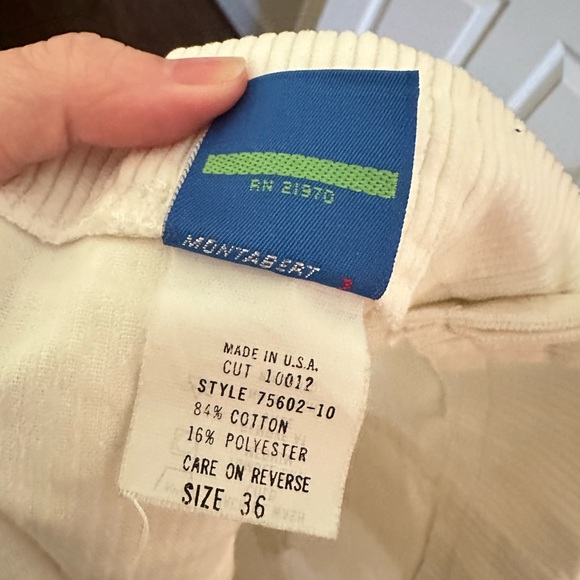 VTG OP cord shorts, wide wale, like new, 36 (runs small)! SHAKA! 🌊☀️🏄🏼‍♀️🤙🏽 - Picture 6 of 6